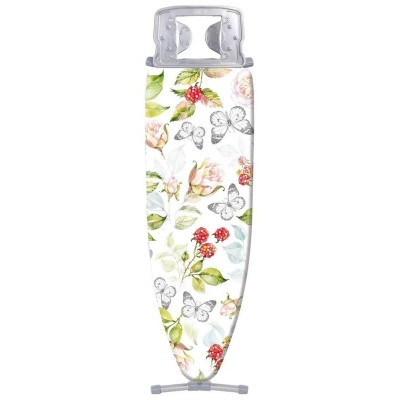 Доска гладильная "Ника-10" Н10/21 цветочная акварель-2