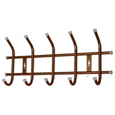Вешалка настенная медный антик НИКА ВНТ5/А
