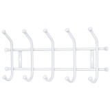 Вешалка настенная матовый белый НИКА ВНТ5/МБ