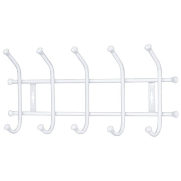 Вешалка настенная матовый белый НИКА ВНТ5/МБ