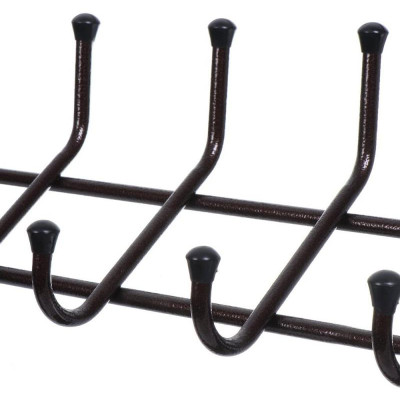 Вешалка настенная черный НИКА ВП8/Ч-1