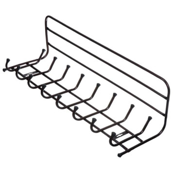Вешалка настенная черный НИКА ВП8/Ч