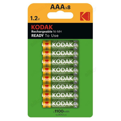 Аккумулятор Kodak AAA 1100, 1.2 В, 1100 mAh