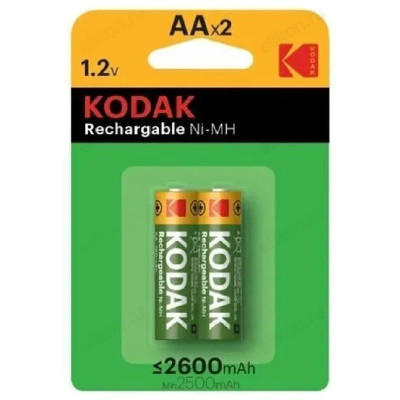 Аккумулятор Kodak AA, 1.2 V, 2600 mAh