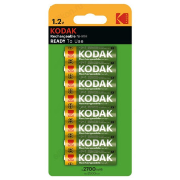 Аккумулятор Kodak AA 2700, 1.2 V, 2700 mAh