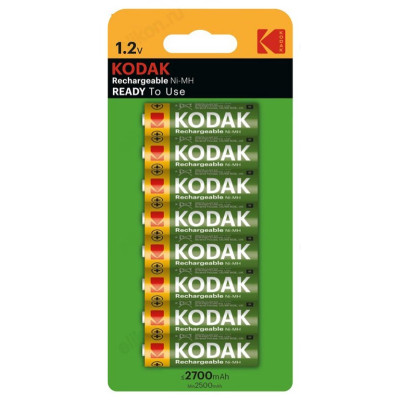 Аккумулятор Kodak AA 2700, 1.2 V, 2700 mAh