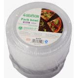 Набор контейнеров 450мл 0499 с крышкой 20шт