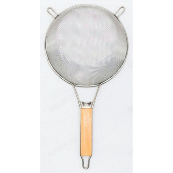 Сито с деревянной ручкой 21см-1