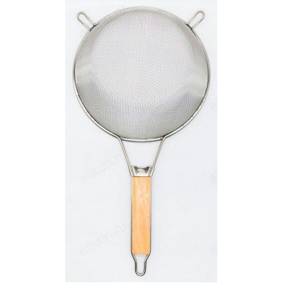 Сито с деревянной ручкой 21см-1