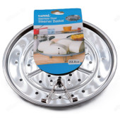 Пароварка-вставка металл d23, 5см 100533 Пароварка-вставка металл d23, 5см 100533