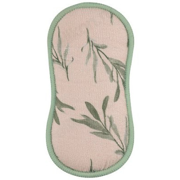 Губка-скраб двухсторонняя " Рыжий кот" 107843 2шт*19х9.5см микрофибра+абразив-1