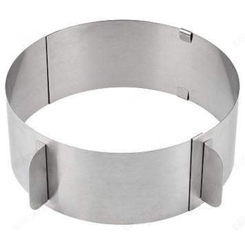 Форма для выпечки раздвижная MALLONY TORTA 16-22 108344 сталь-2