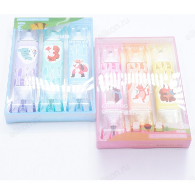 Набор маркеров-текстовыделителей Зверюшки 12011-1