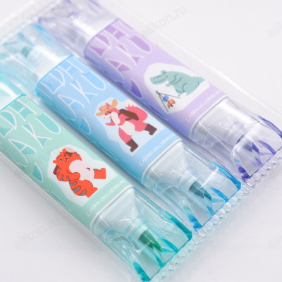 Набор маркеров-текстовыделителей Зверюшки 12011-6