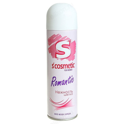 Дезодорант аэрозоль S`cosmetic Нежность шелка 145мл