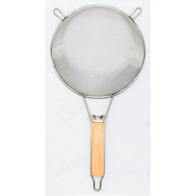 Сито с деревянной ручкой 24см-1