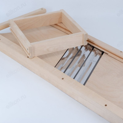 Шинковка для капусты арт1032 3ножа дерево-1