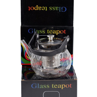 Чайник заварочный стекло 0,8л STP501-800
