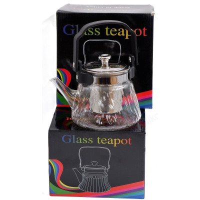Чайник заварочный стекло 0,8л STP500-800