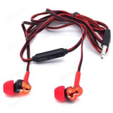 Гарнитура проводная вкладыши ОРБИТА OT-ERG52 Red (3,5мм)