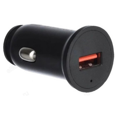 Зарядка авто GoPower GPQC11-1U 1USB чёрный-1