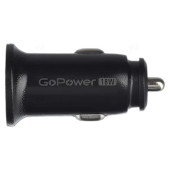 Зарядка авто GoPower GPQC11-1U 1USB чёрный