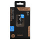 Зарядка авто GoPower GPQC12 1USB+1TYPE-C чёрный
