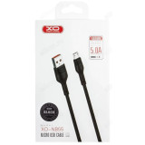 Кабель USB - Micro USB NB-055 (1 м) нейлон, черный