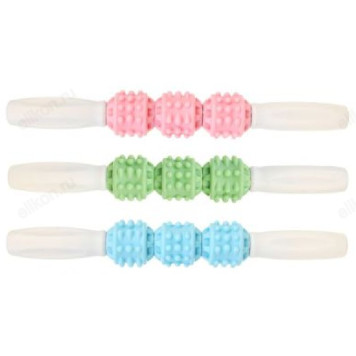 Массажер скалка для тела SilaPro, 36х6 см-1