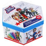 Набор для рисования 46 пр. BY, "Русские Супергерои"