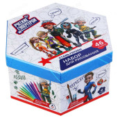 Набор для рисования 46 пр. BY, "Русские Супергерои"