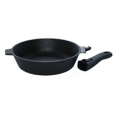 Сковорода чугун ДОБРЫНЯ DO-3371 24см съёмн/ручка