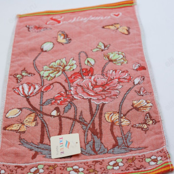 Полотенце махровое 25*50 лён-6