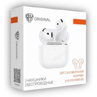 Гарнитура Bluetooth TWS BY Space Pods 4 белый 410-288-1