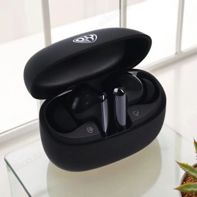 Гарнитура Bluetooth TWS BY QuantumBuds ANC черный 410-291