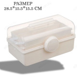 Бокс для таблеток VETTA складной 2полки 414-199