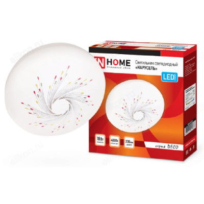 Светильник светодиодный DECO 18Вт 230В 4000К 1170лм КАРУСЕЛЬ IN HOME