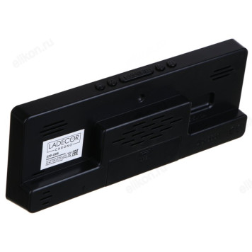 Будильник Ladecor Chrono 529-005, черный-3