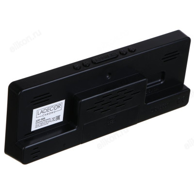 Будильник Ladecor Chrono 529-005, черный-3