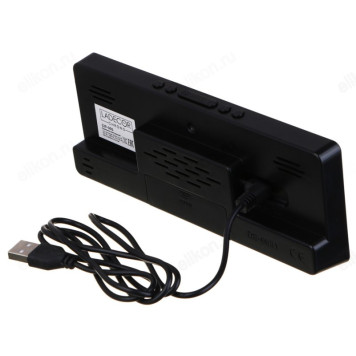 Будильник Ladecor Chrono 529-005, черный-4