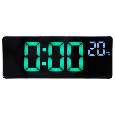 Будильник Ladecor Chrono 529-005, черный