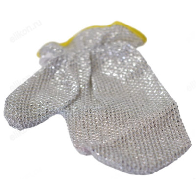 Варежка для мытья посуды металлическая 9202-3