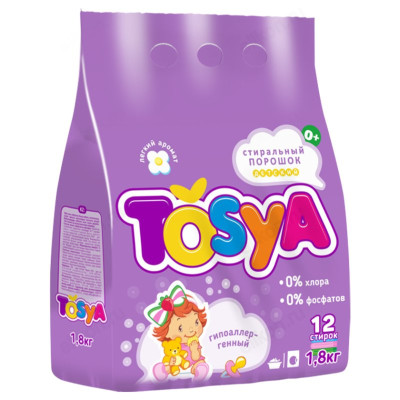 Стиральный порошок TOSYA Детский 1,8 кг п/э (962)