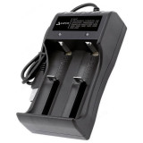 Зарядка AMFOX AH-12 для акк, для 2х АКБ, черное