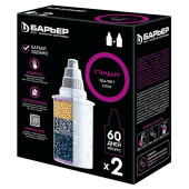 Кассета фильтрующая сменная 'БАРЬЕР 4'(2шт в упаковке) NNM БАРЬЕР 42шт