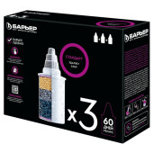 Кассета фильтрующая сменная 'БАРЬЕР 4'(3шт в упаковке) NNM БАРЬЕР 43шт