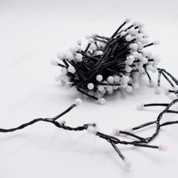 Гирлянда светодиодная Шарики mini 100Led 5m двухцветная-1