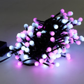 Гирлянда светодиодная Шарики mini 100Led 5m двухцветная
