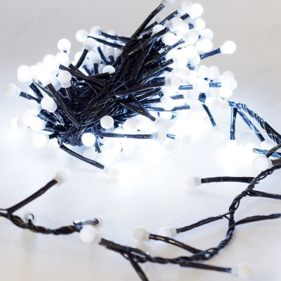 Гирлянда светодиодная Шарики mini 100Led 5m двухцветная-2