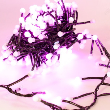 Гирлянда светодиодная Шарики mini 100Led 5m двухцветная-3